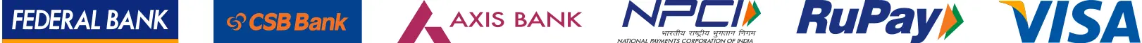 Banking partners logos