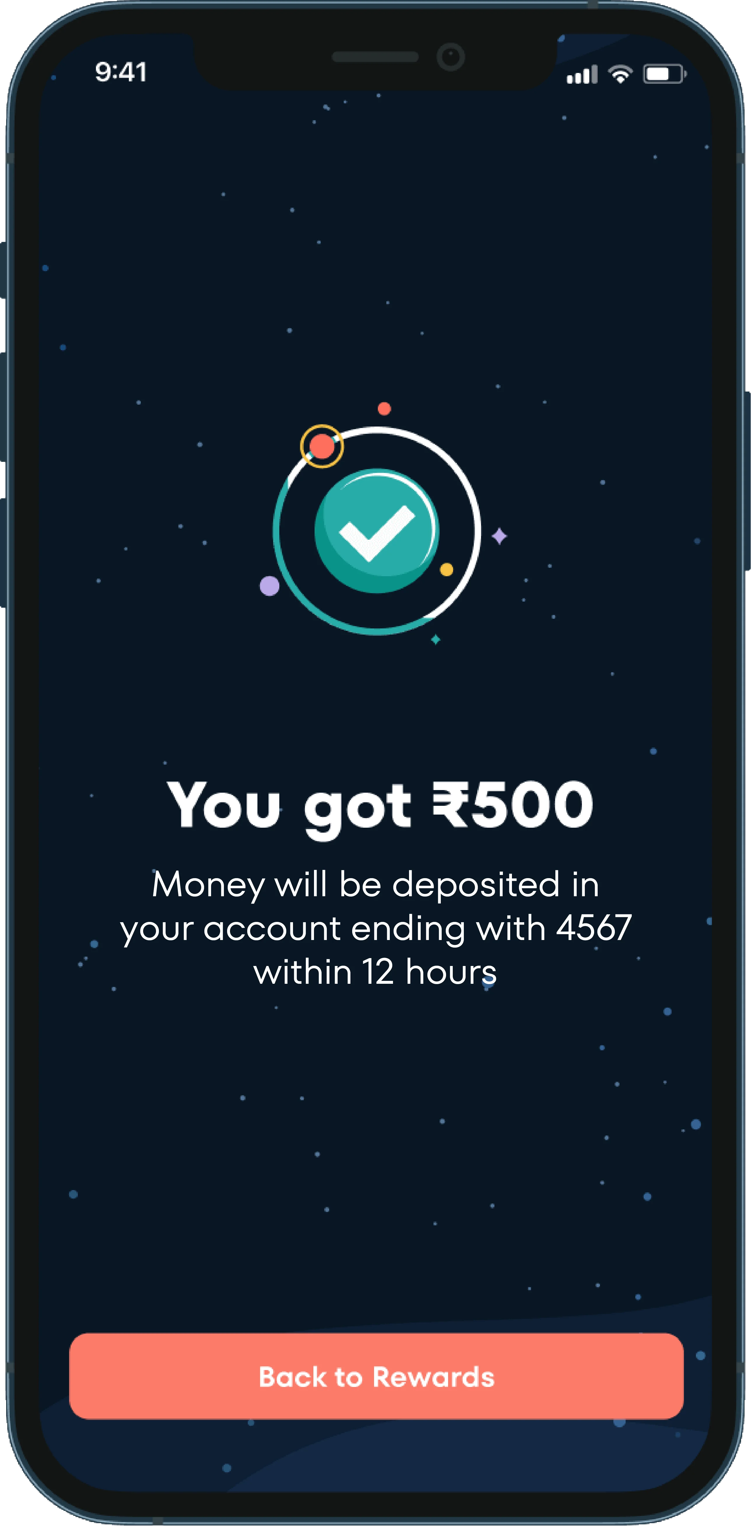Rewards Screen